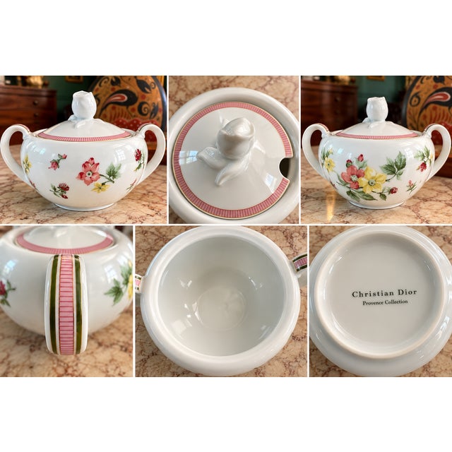 Elevate your tabletop curation or bar cart styling with this exceptionally rare vintage Christian Dior "Provence...