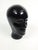 Vintage Black Glass Head by Piero Fornasetti, 1970, in Very Good conditions. Designed 1960 to 1969