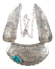 Example of Navajo Indian Art Necklaces