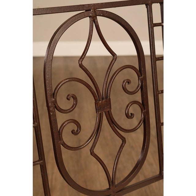 French Art Deco Style Set of Four Counter Stools For Sale - Image 9 of 18
