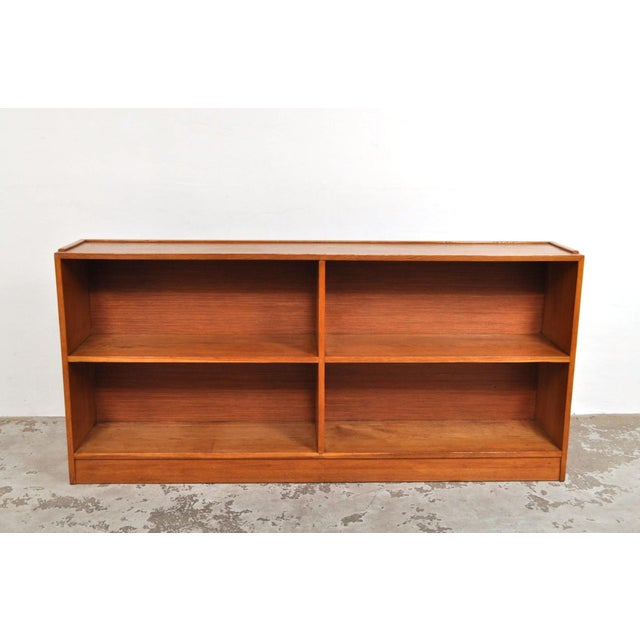 Vintage Oak Bookcase, 1930s For Sale - Image 3 of 10