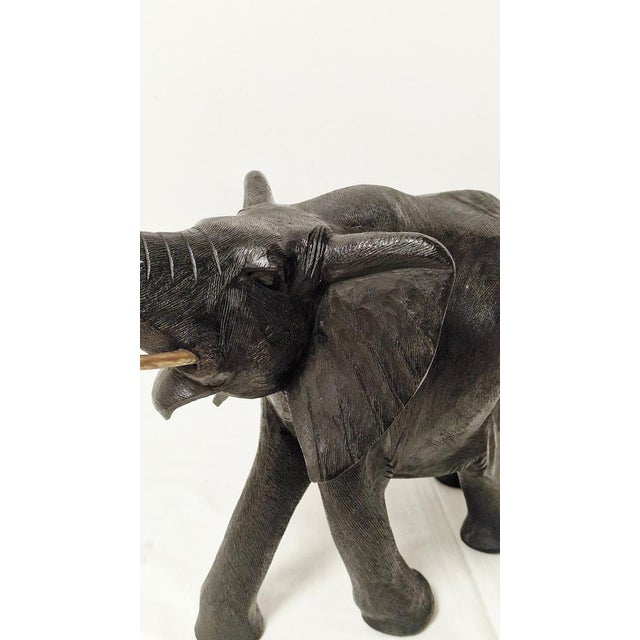 Wood Sculpture Carved in Ebony, Asia, Early 1900s For Sale - Image 14 of 17