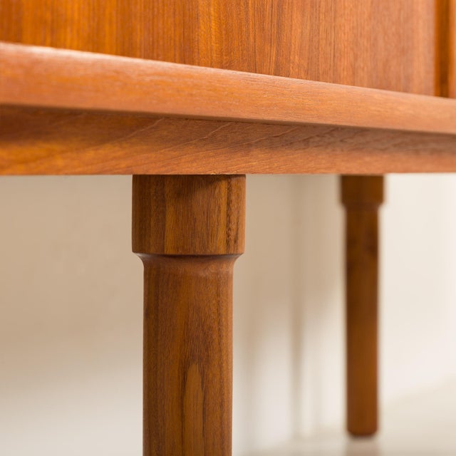 Scandinavian Teak Sideboard in the style of Nils Jonsson, 1960s For Sale - Image 16 of 17