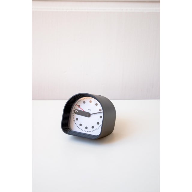 1980s Vintage Optic Table Alarm Clock by Joe Colombo for Alessi, 1988 For Sale - Image 5 of 10