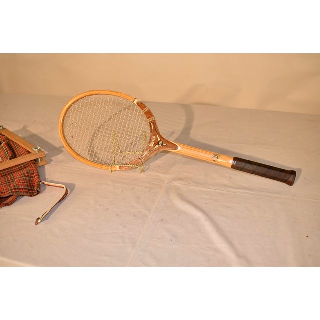 Wood Tad Davis Tennis Racquet, Circa 1960's For Sale - Image 7 of 10