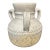 Vintage Amphora-Style Triple Handled Terracotta Vase For Sale
