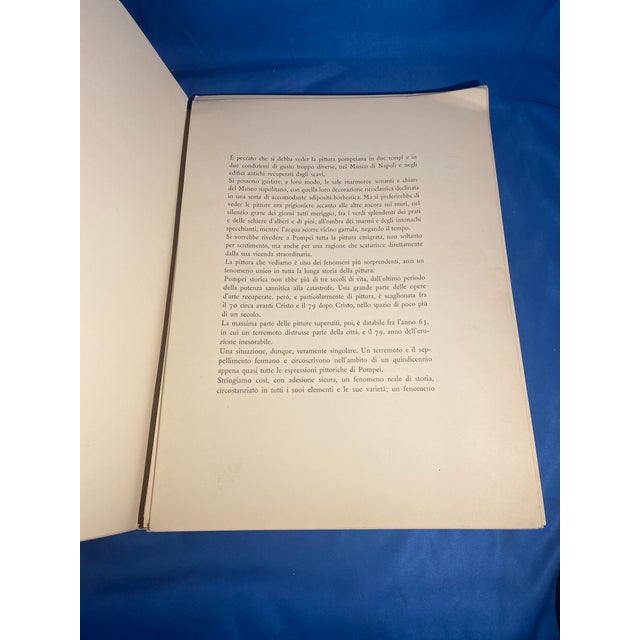 1955 Olivetti Italian Art Folio Opus Pompejanum Complete Mid-Century Large Book For Sale - Image 4 of 12