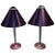 Art Moderne Anodized Spun Aluminum Lamps - A Pair For Sale - Image 9 of 9
