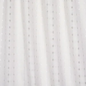 Sample - Schumacher Henri Wool Mohair Sheer Fabric in Ivory