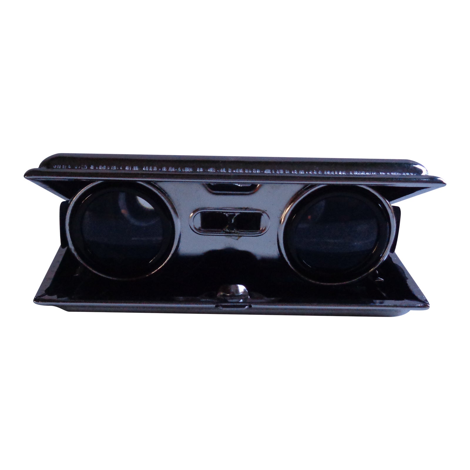 Vintage MidCentury Crystar Folding Opera Glasses in Original Box