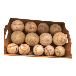 Decorative Softballs - Set of 13 For Sale