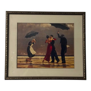 1970s "The Singing Butler" Jack Vettriano, Framed Print For Sale