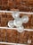 Vintage Art Deco Style Chandelier with Etched Glass Shades and Chrome Finish, 1970s For Sale - Image 6 of 9