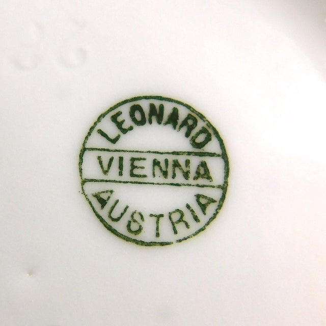 Ceramic Late 18th Century Small Stunning Pink and Green Leaonard Austria Milk Jug # 26951 For Sale - Image 7 of 7