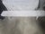 Long White Painted Farmhouse Bench – 84 Inches For Sale - Image 4 of 4