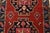 1980s Caucasian Runner 4′ X 11′ Red Wool Vintage Tribal Hand-Knotted Oriental Rug For Sale - Image 5 of 15