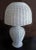 Mid-Century Modern Vintage Wicker Table Lamp For Sale - Image 3 of 3
