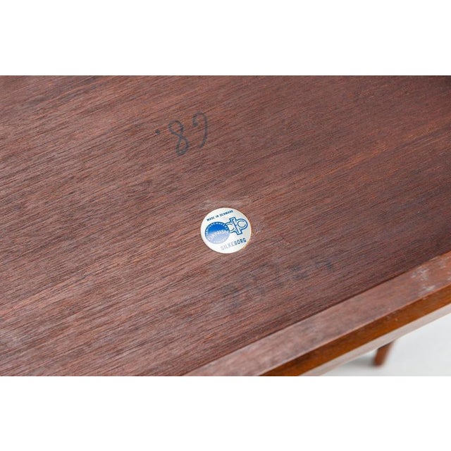 Nesting Tables in Santos Rosewood by Johannes Andersen for CFC Silkeborg, Denmark, 1960, Set of 3 For Sale - Image 13 of 15