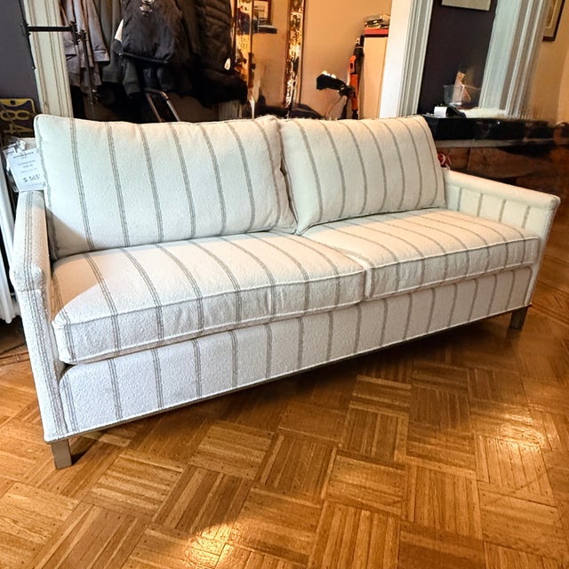 CR Laine Gotham Sofa This sofa is super appealing! The two-cushion design features straight arms for a tailored look and...