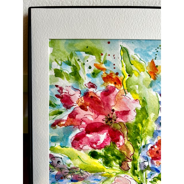 Not Yet Made - Made To Order Watercolor Painting Ink and Wash Lillies Giclee Print For Sale - Image 5 of 9