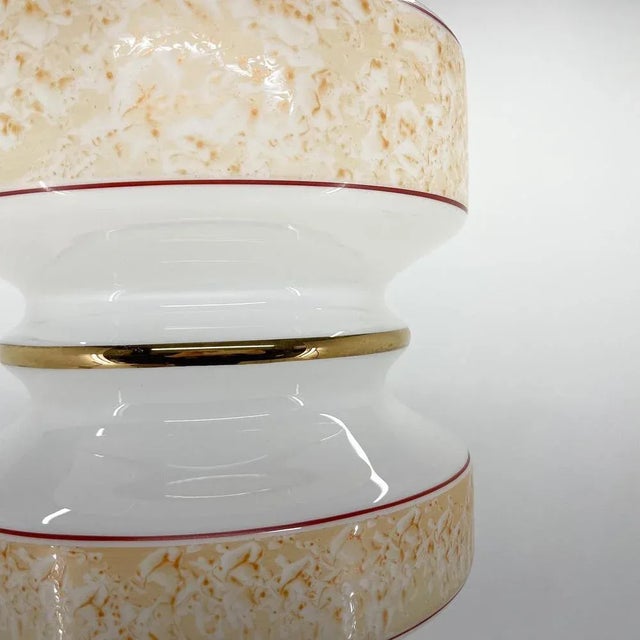 1970s Mid-Century Glass Pendant, Czechoslovakia, 1970s For Sale - Image 5 of 8