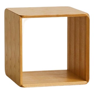 Dutch ‘Samara Series' Wood Side Table Attributed to Derk Jan De Vries, 1970s - 4 Available For Sale