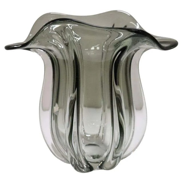 Murano Artistic Glass Vase, 1970s For Sale - Image 9 of 9