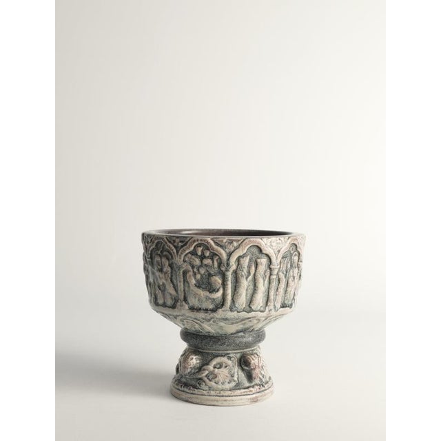 Mid-Century Relief Ceramic Bowls from Michael Andersen & Son, 1960s, Set of 2 For Sale - Image 11 of 15