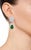 6.79 Ct Certified Colombian Minor Emerald Diamond Removable Drop Earrings Platinum These Earrings are detachable meaning...