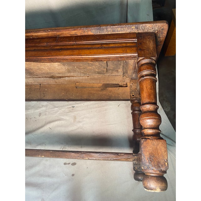 18th Century French Walnut Country Table For Sale In Los Angeles - Image 6 of 6