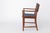 Wood Mid-Century Modern Teak Leather Back Armchairs by Kai Lyngfeldt Larsen for Vejen Denmark, 1960s, Set of 6 For Sale - Image 7 of 11