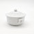 Late 20th Century French Apilco White Porcelain Individual Covered Casseroles, Pair For Sale - Image 4 of 17