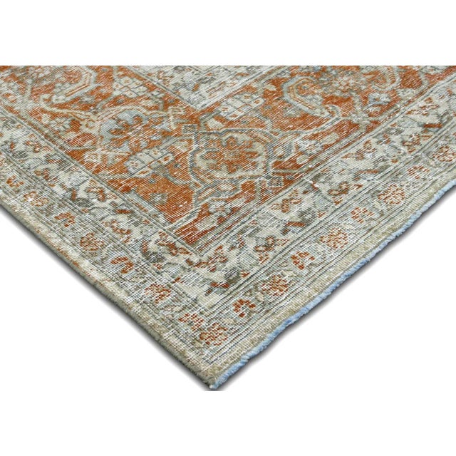Transitional 1940s Persian Tabriz Rug For Sale - Image 3 of 7