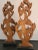 Auburn Vintage 1960s Teak Modernist Sculptures - a Pair For Sale - Image 8 of 12