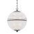 Transitional Hudson Valley Lighting Mark D. Sikes Sphere No. 3 1-Light Large Pendant, Distressed Bronze For Sale - Image 3 of 3