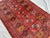 Antique Red Bukhara Hand-Knotted Wool Runner - 6'3" X 3'9" For Sale - Image 9 of 15