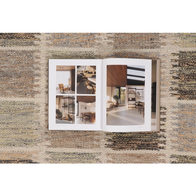 Textile Contemporary Scandinavian Style Geometric Wool Kilim by Rug & Kilim, India For Sale - Image 7 of 8