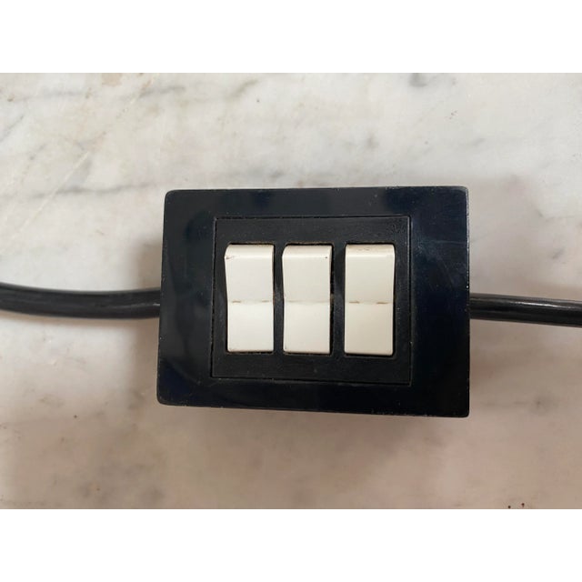 White 1960s Max Ingrand Glass Table Lamp for Fontana Arte, Italy For Sale - Image 8 of 10