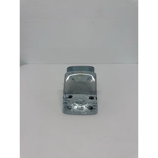 1980s Handmade Glass Bookends by Blenko - a Pair For Sale - Image 5 of 11