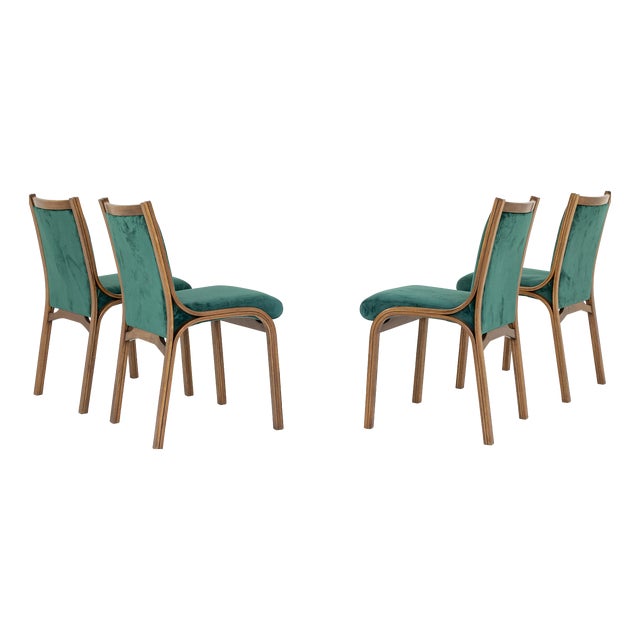 Cavour Chairs by Gregotti, Meneghetti and Stoppino for SIM, 1960s, Set of 4 For Sale