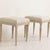 Gustavian (Swedish) 19th Century Swedish Gustavian Painted Stools Signed by Johannes Ericsson - Set of 2 For Sale - Image 3 of 12