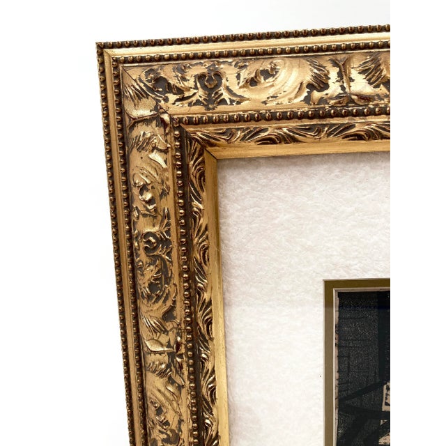 Mid-Century Modern Block Print Original Signed by Ronald P. Penkoff (May, 18 1932 - September 2, 2020) For Sale In Louisville - Image 6 of 7