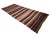 1960s Vintage Striped Turkish Kilim Rug- 4′7″ × 11′7″ For Sale - Image 4 of 7