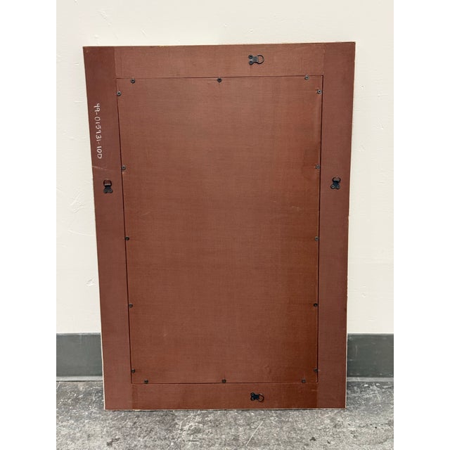 Made Goods Charles Brown + White Hide Framed Mirror For Sale - Image 12 of 12