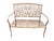 Stunning tree ,twig, branch form metal bench / settee which can be used indoors or out. Use as it is, or give a quick coat...