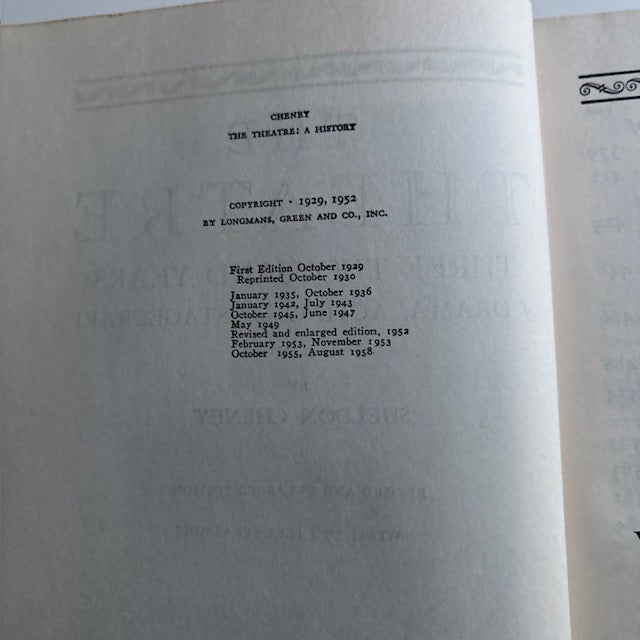 The Theatre 3000 Years of Drama Hardcover Vintage 1958 Book For Sale In New York - Image 6 of 6