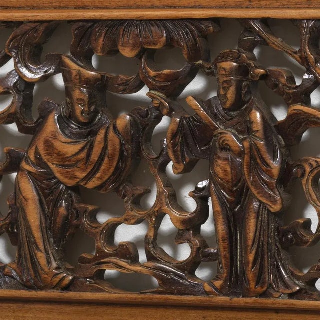 Long Antique Carved Panel For Sale - Image 9 of 10