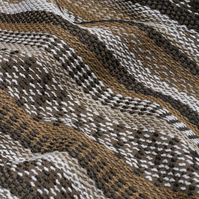 2020s Schumacher Fremont Indoor/Outdoor Fabric In Brown For Sale - Image 5 of 6