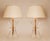 Vintage Table Lamps Crystal Gold Acrylic Kuatra Spainish Lamps Mid Century Perspex a Pair For Sale - Image 9 of 9