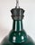 Mid-Century Modern Industrial French Petrol Enamel Pendant Lamp from Sammode, 1950s For Sale - Image 3 of 18